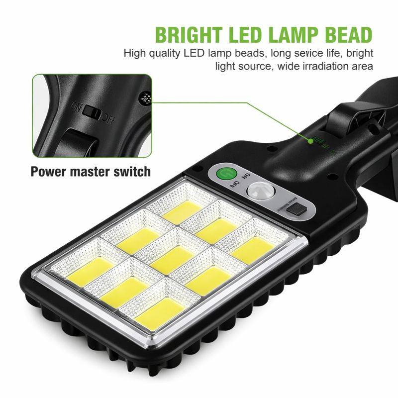 Lampara Para Exterior Solar Led De 30w S