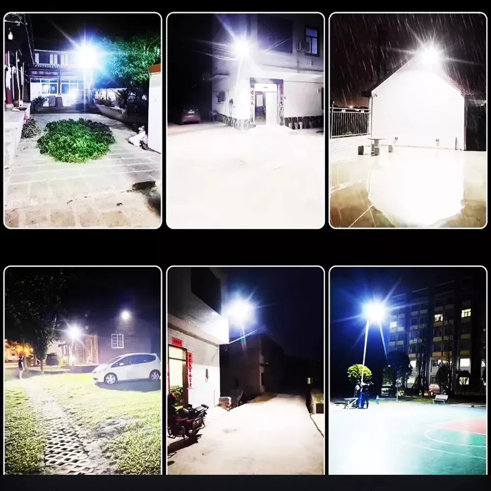 Lampara Para Exterior Solar Led De 30w S